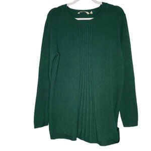 Soft Surroundings Green Priscilla Sweater